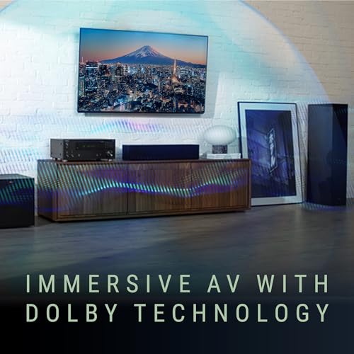 Onkyo TX-RZ30 9.2-Channel AV Receiver - 100 Watts Per Channel, Dirac Live Out of Box, Works with Sonos Certified, THX Certified and More