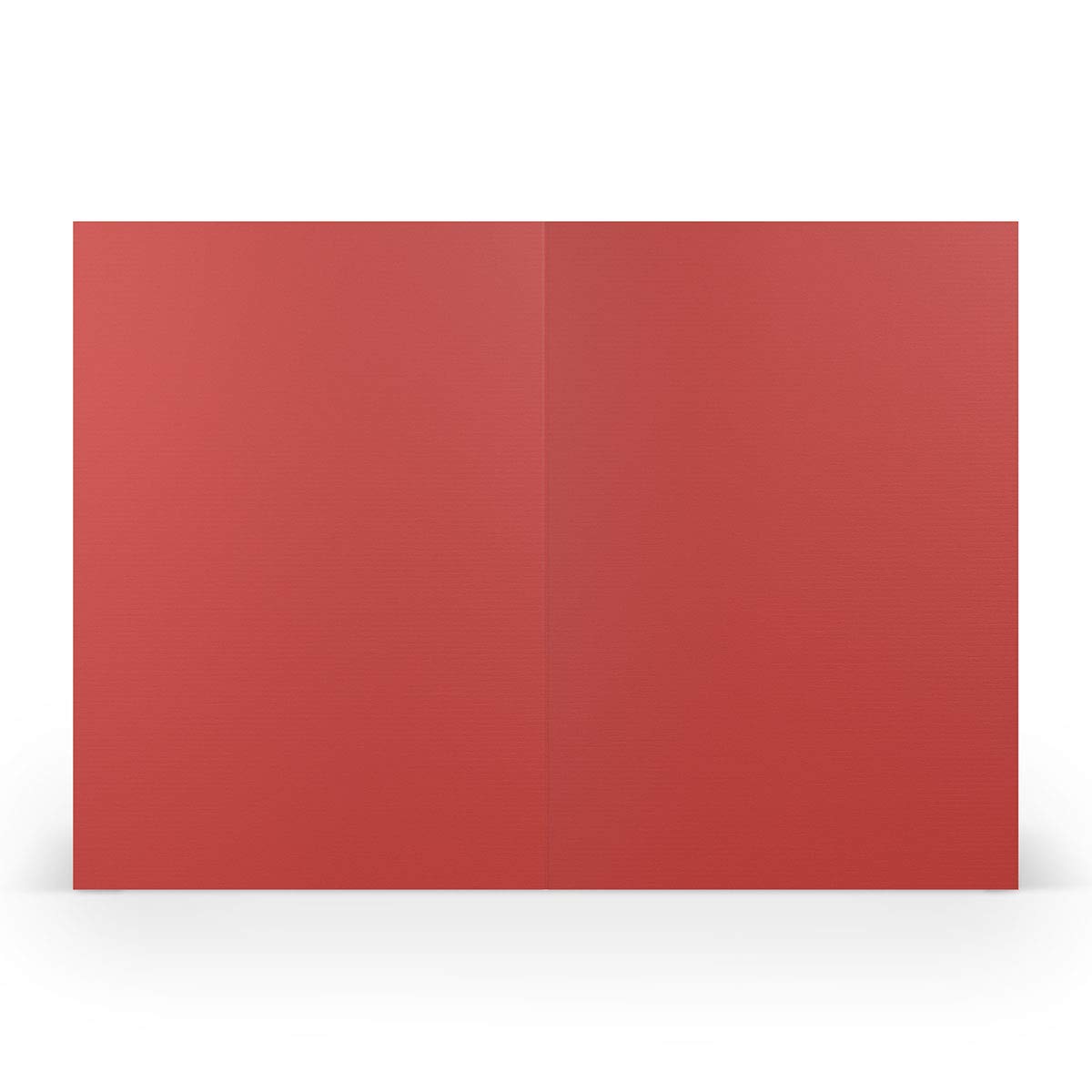 PAPERADO 100 tarjetas plegables DIN A5 Tomate acanalado rojo – Tarjetas dobles predobladas en blanco 220 g/m² – 14,8 x 21 cm – Tarjetas plegables para manualidades, invitación boda comunión
