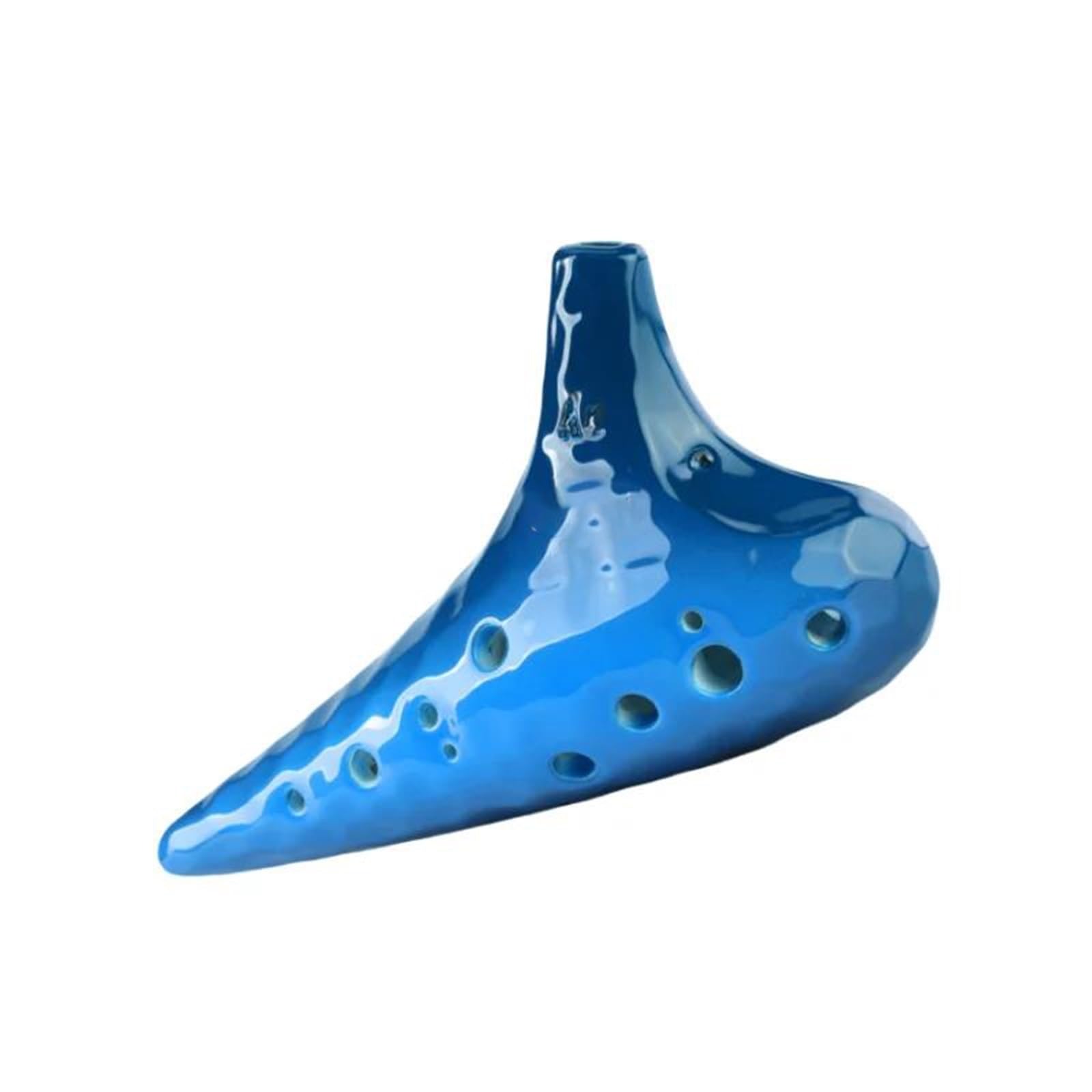 Początkujący instrumentokaryna 12otworowa Ceramiczna Okaryna Akcesoria Muzyczne Profesjonalny Instrument Muzyczny