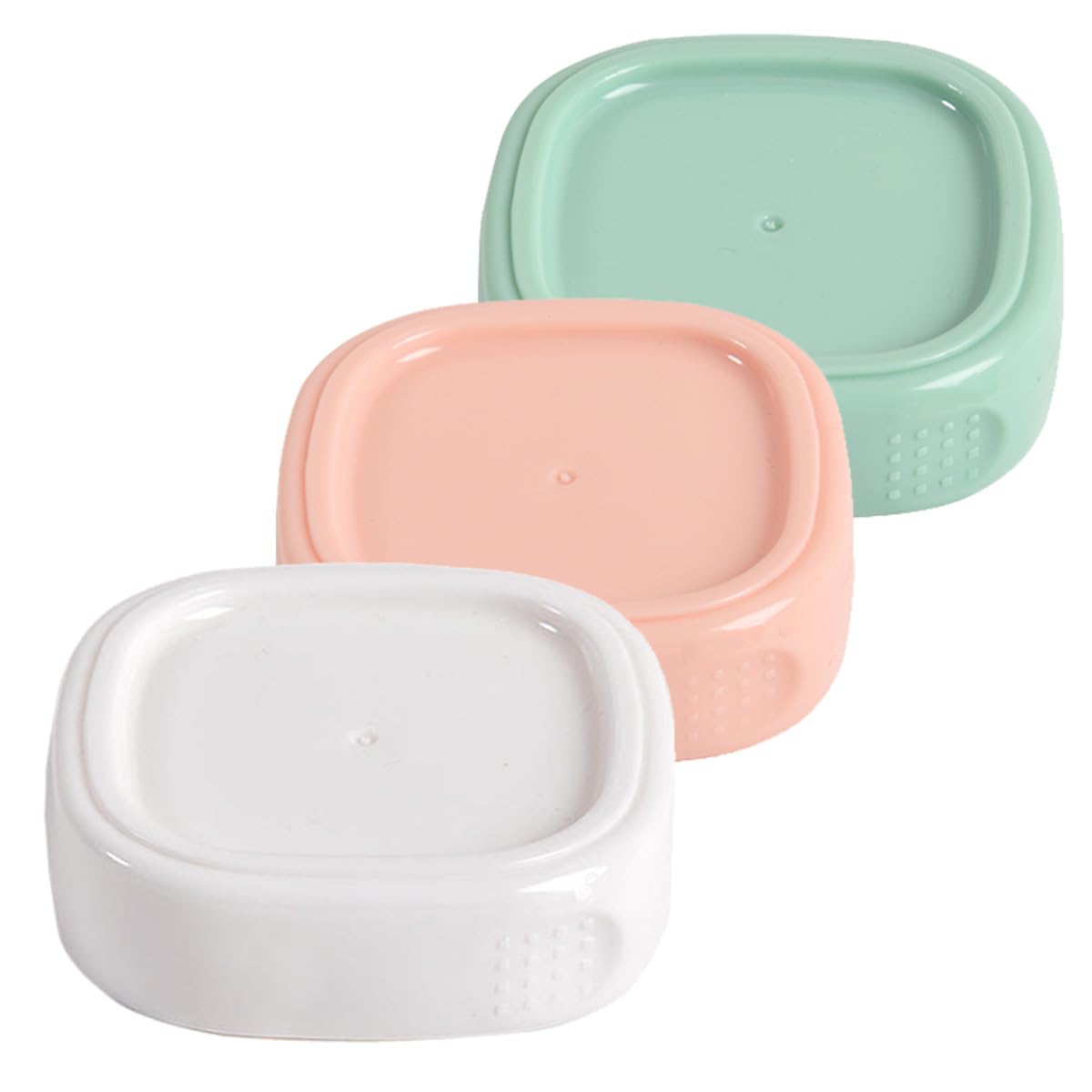 ROMIRUS Travel Bottle Caps Storage Lids Compatible with Hegen Baby Bottles (3 Pack)