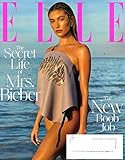 ELLE Magazine (March, 2020) HAILEY BIEBER Cover ,The Secret Life of Mrs. Bieber