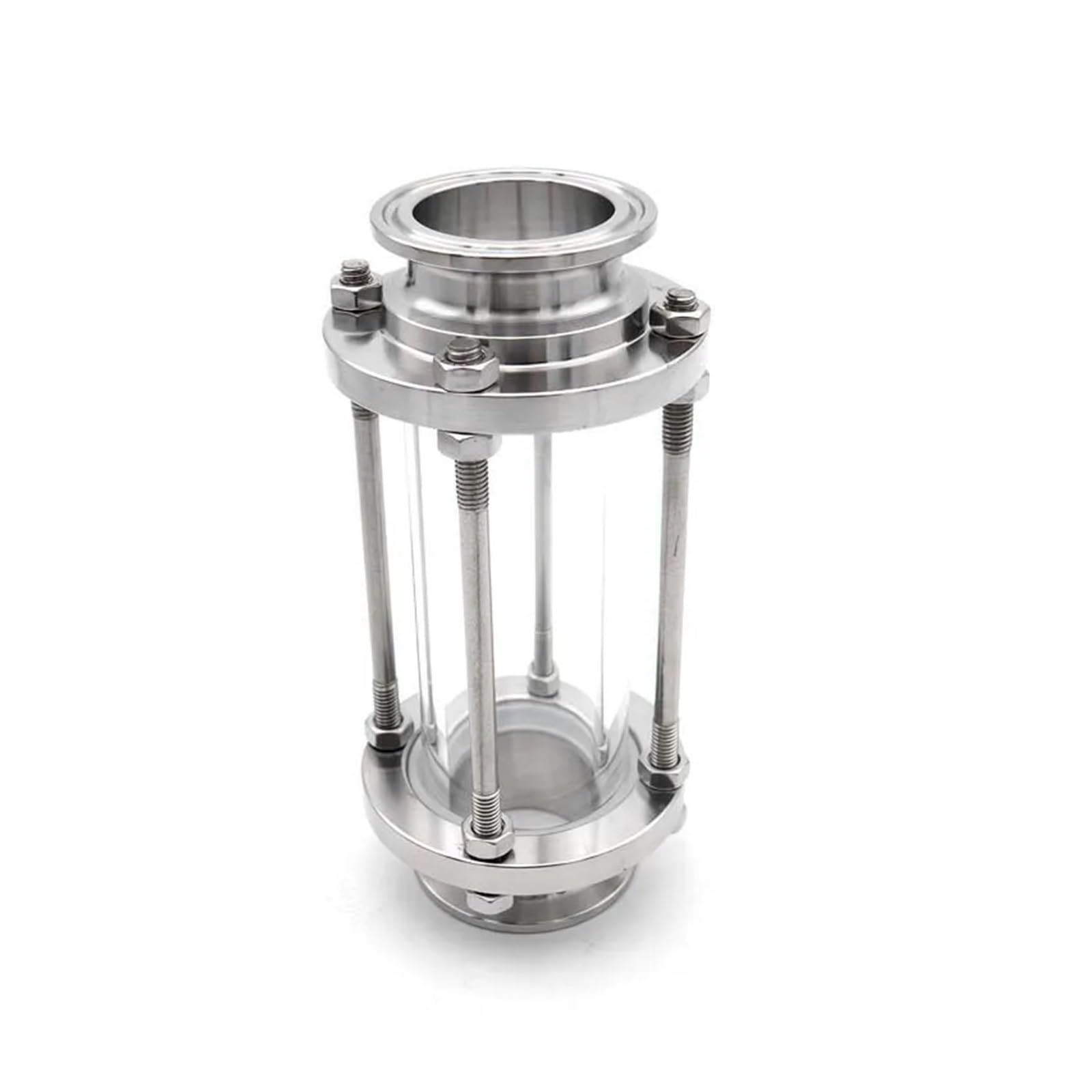 IDGTTLDF 25mm Ferrule 50.5 quick release sight glass tri clamp 304 stainless steel Flow Mirror Tube