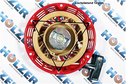 HOLZER Seilzugstarter Starter für Matrix PG 3010-F Stromerzeuger Stromaggregat