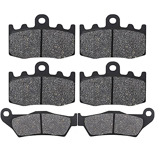 generic Front & Rear Motorcycle Brake Pads/Fit For BMW HP2 Megamoto R850RT R1100S R1150GS R1150RT R1200GS R1200 K 1200 K 1300 FA353 (Color : Front and Rear)