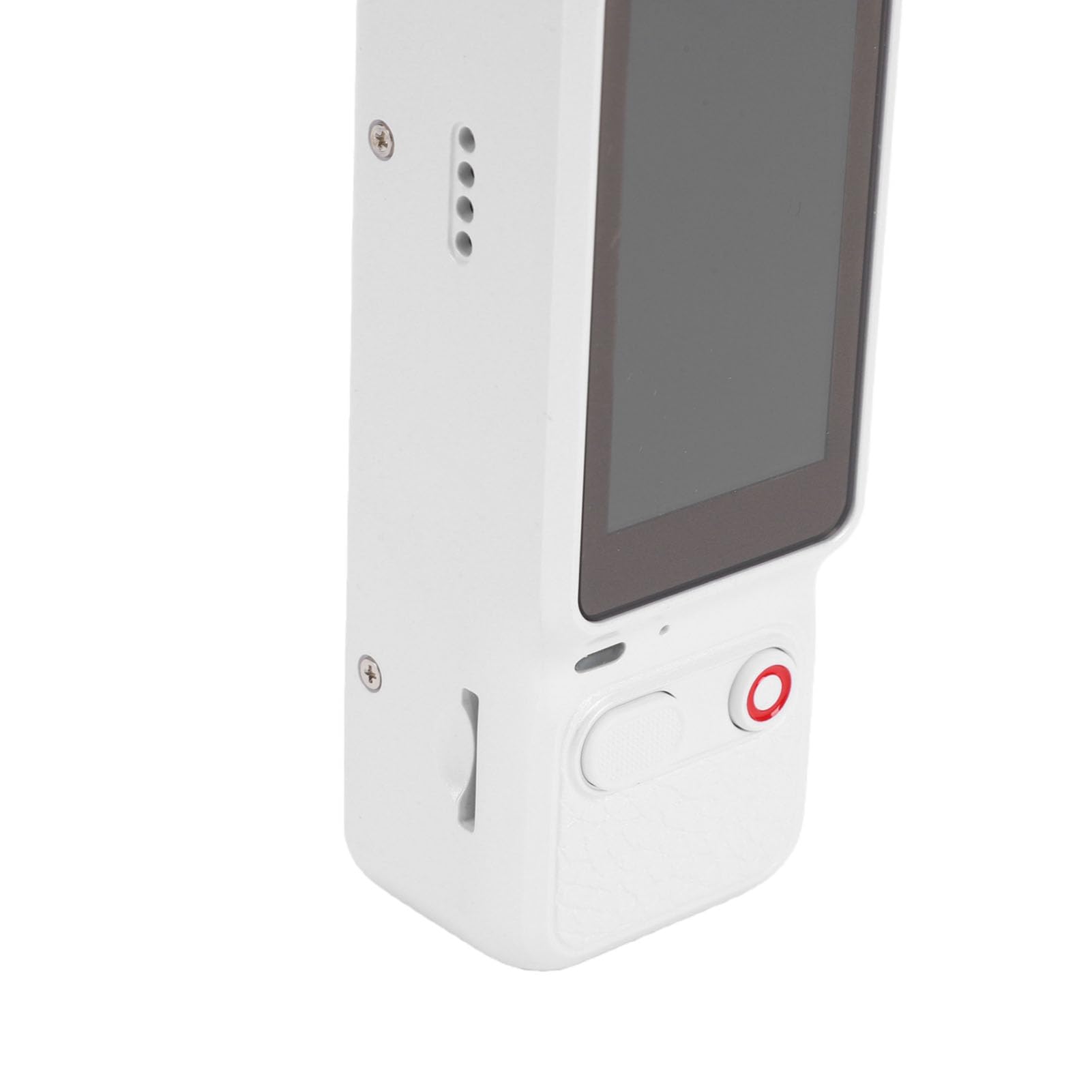 Videocamera 4K per vlogging con obiettivo rotante (WHITE)