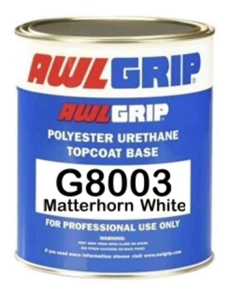 Awlgripxae; Polyester Urethane Topcoat (Color: Matterhorn White, Size: Gallon)