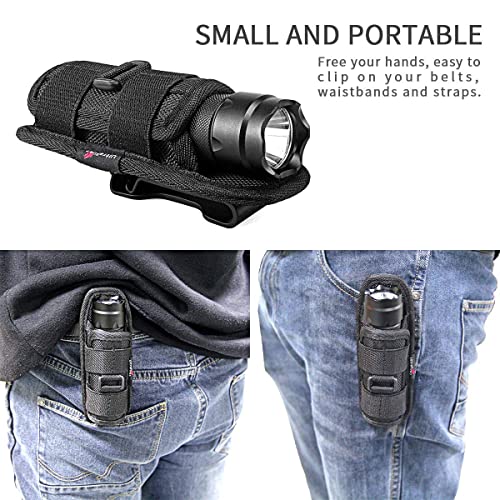 Taktische Taschenlampe Ultrafire WF-502B LED mit Holster