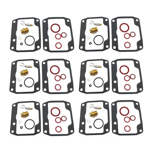 Kit de reparo de carburador para SPI Mikuni Aluminum VM36 VM38 (36 mm 38 mm Carbs) SM-07080 (6 conju