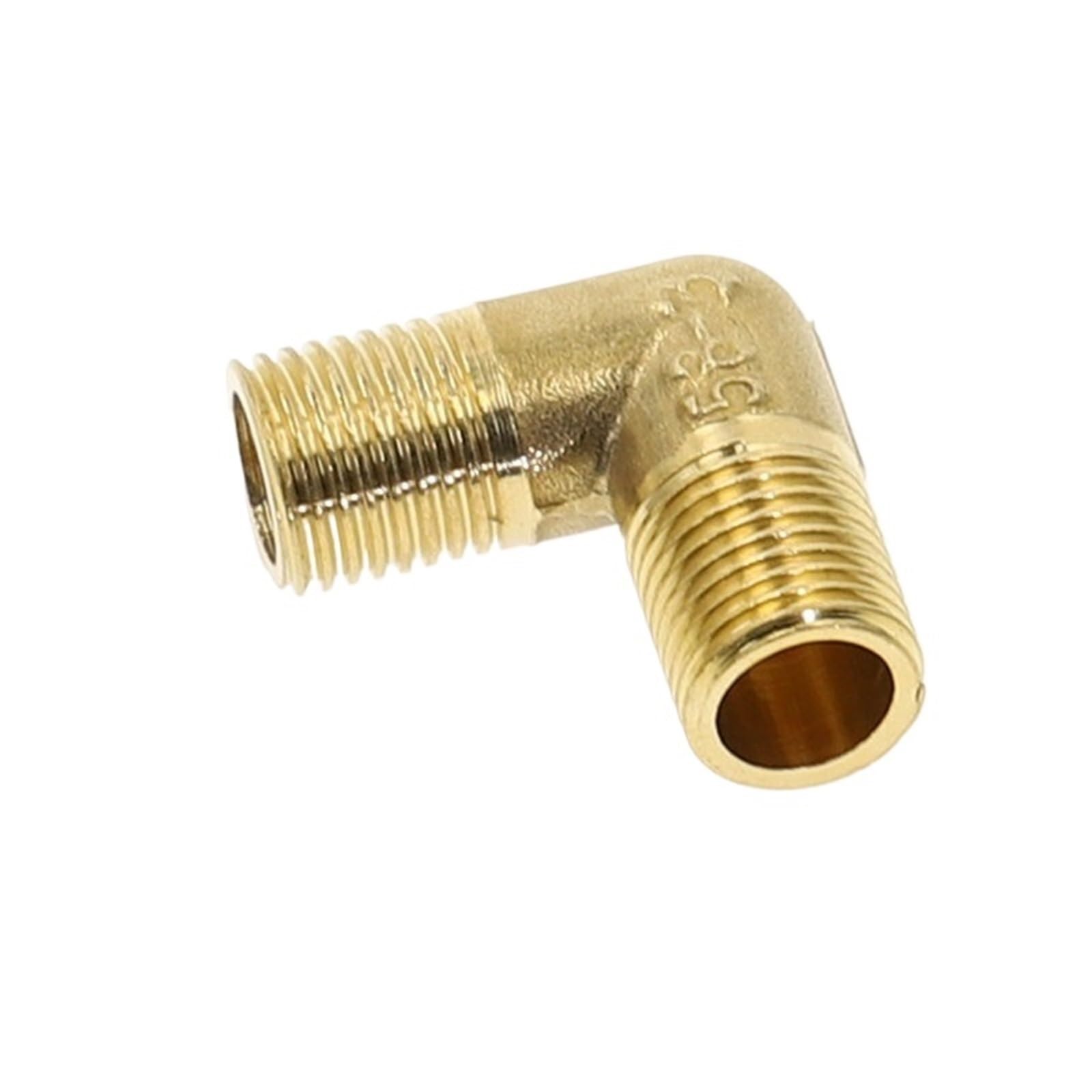 Mexeword Men's One Color Brass Pipe Fittings Bsp Fe Thread Elbow Nut Gasket