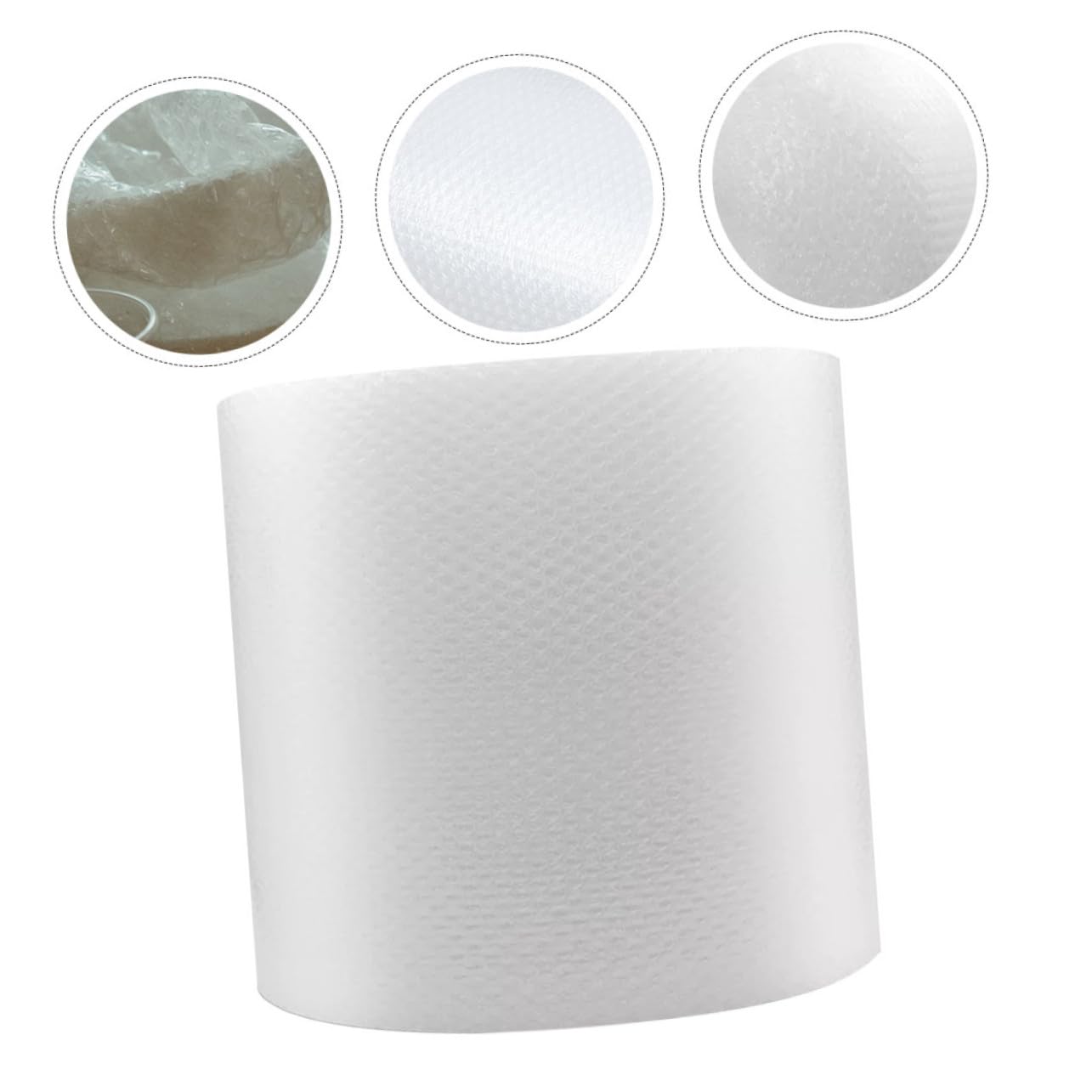 Mikikit Manta de Burbujas para Embalaje Material Grueso y Transparente Acolchado Antiimpactos Accesorio de Embalaje para Envíos y Protección de Muebles