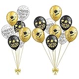 15 Stück Graduation Luftballons Deko