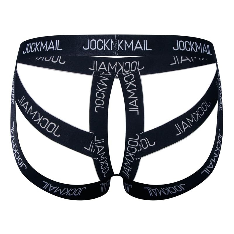 JOCKMAIL Mens Sexy Jockstraps Mens Sexy Lingerie Thongs Men's Erotic Panties