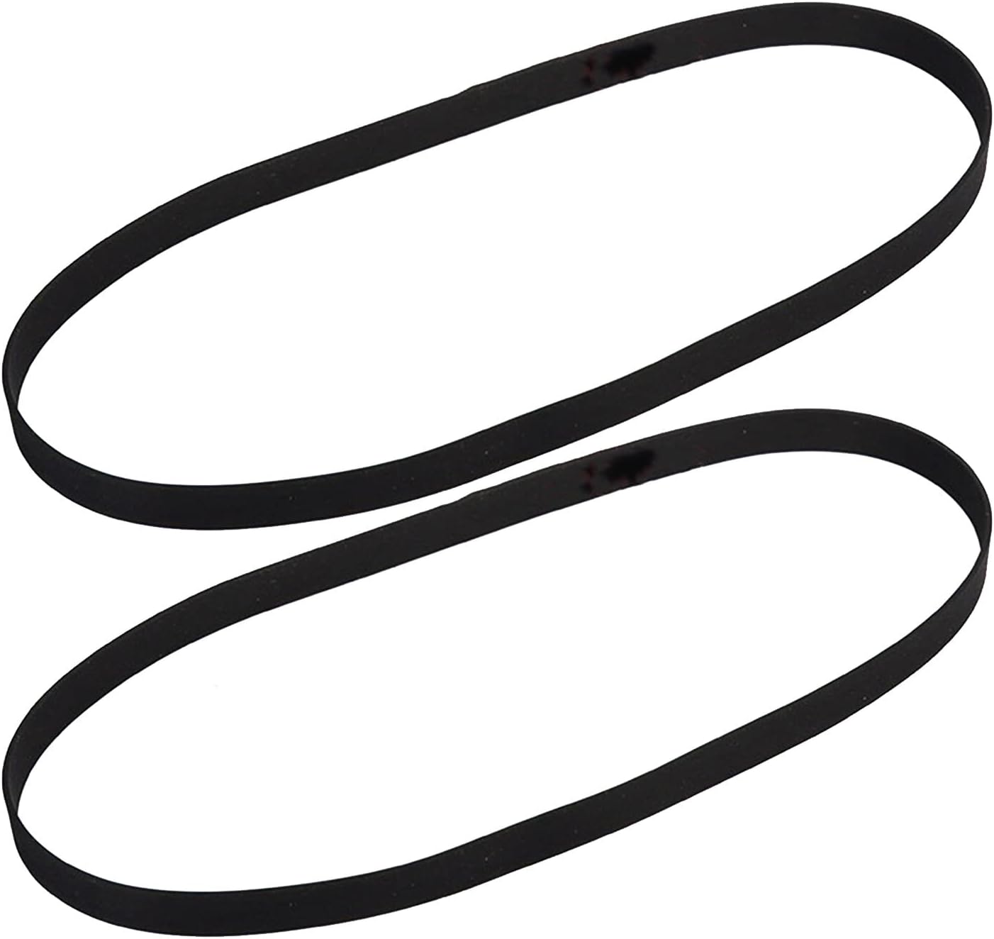 KONIEEJN 2pcs Drive Belt Rubber Turntable Transmission Strap For Most AR Acoustic Research Turntables Replacement Accessories Rubber Turntable
