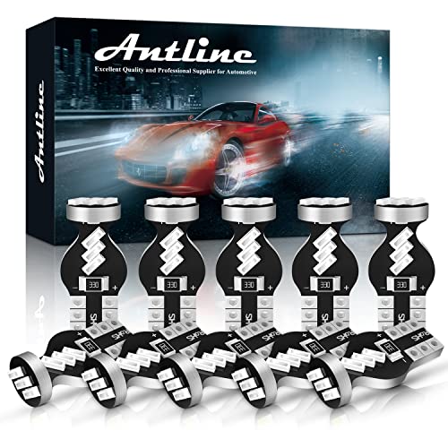 Antline 194 T10 168 2825 W5W LED Verde Pack 10