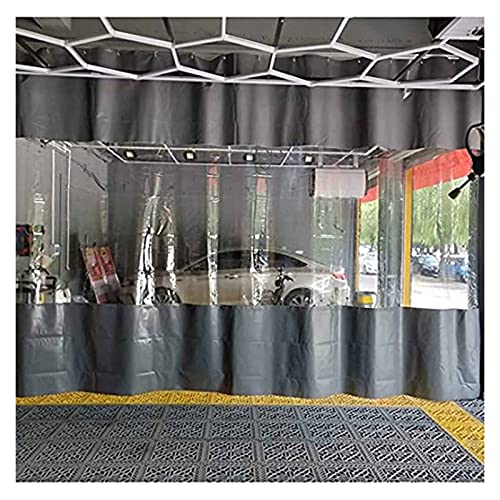 Tende in tela cerata per magazzini e giardini, impermeabili, antivento, resistenti ai raggi UV, antiruggine, 4,2 x 2,5 m