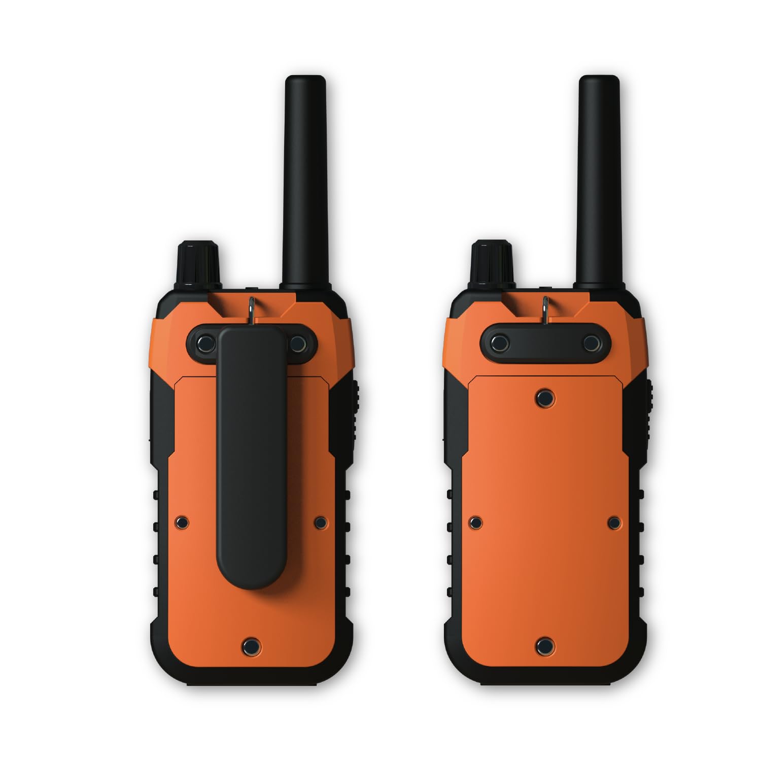 Logicom Extreme - Walkie-Talkie - PMR446 - Portata 10 km - Autonomia 36h - IP67-16 canali - Schermo LCD - USB-C Torcia - VOX Vivavoce - Audio Jack - Batteria 2000 mAh - Confezione da 2 radio