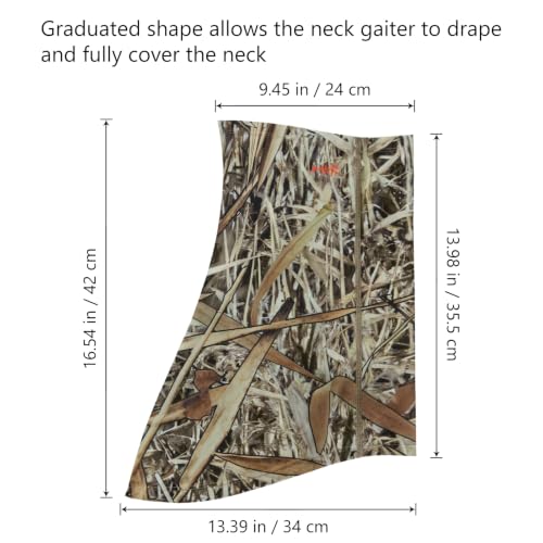 Image of BASSDASH UPF 50+ Breathable Neck Gaiter, Quick Dry Face Mask for Men Women