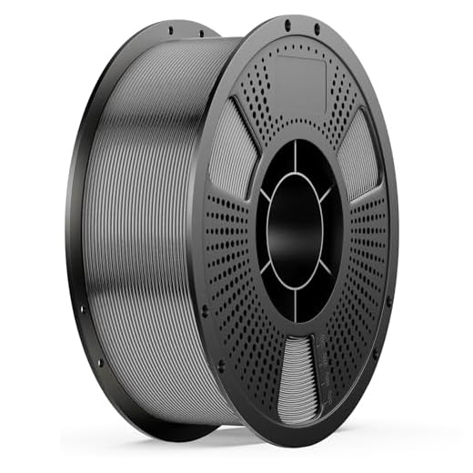 UJOYBIO PETG Filament 1.75mm,Metal PETG 3D Printer Filament,Stronger Toughness,Dimensional Accuracy +/- 0.03 mm,Fit Most FDM 3D Printers,1kg Spool, Titanium Grey