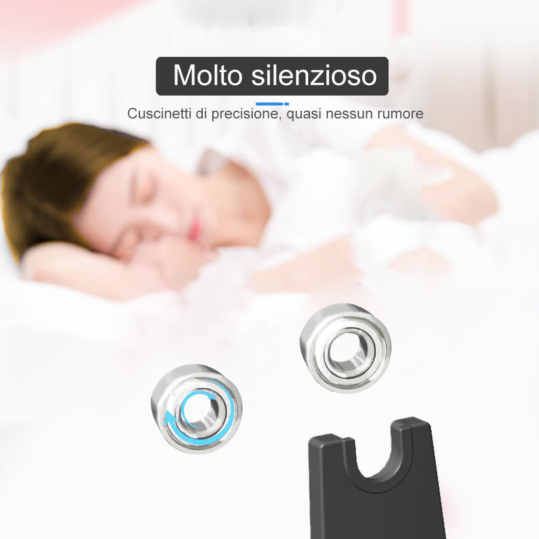 Accessoires de Balançoire pour Téléphone Portable Podomètre Marche Fonction d'arrêt chronométrée Deux Postures d'oscillation