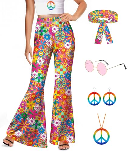 For G and PL Floral Bell Bottom Outfit