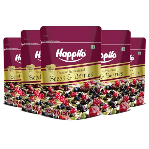 Image of Happilo Premium International Seeds & Berries 200g (Pack of 5)