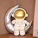 Tuelaly 1 jouet d'astronaute en peluche - Petite taille - Astronaute réaliste - Argenté