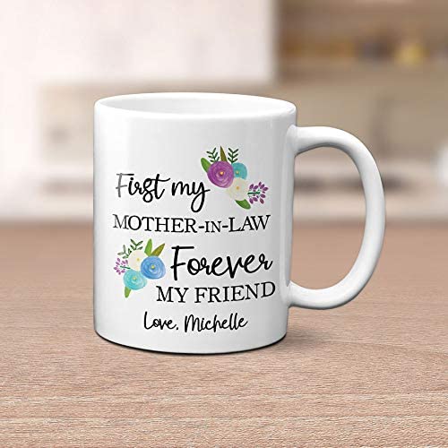 Taza personalizada para madre del novio miniatura 2