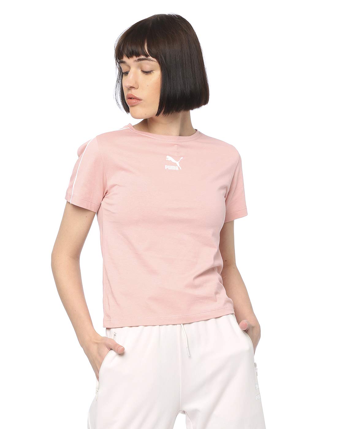 PUMA Classics Tight Top Camiseta Mujer