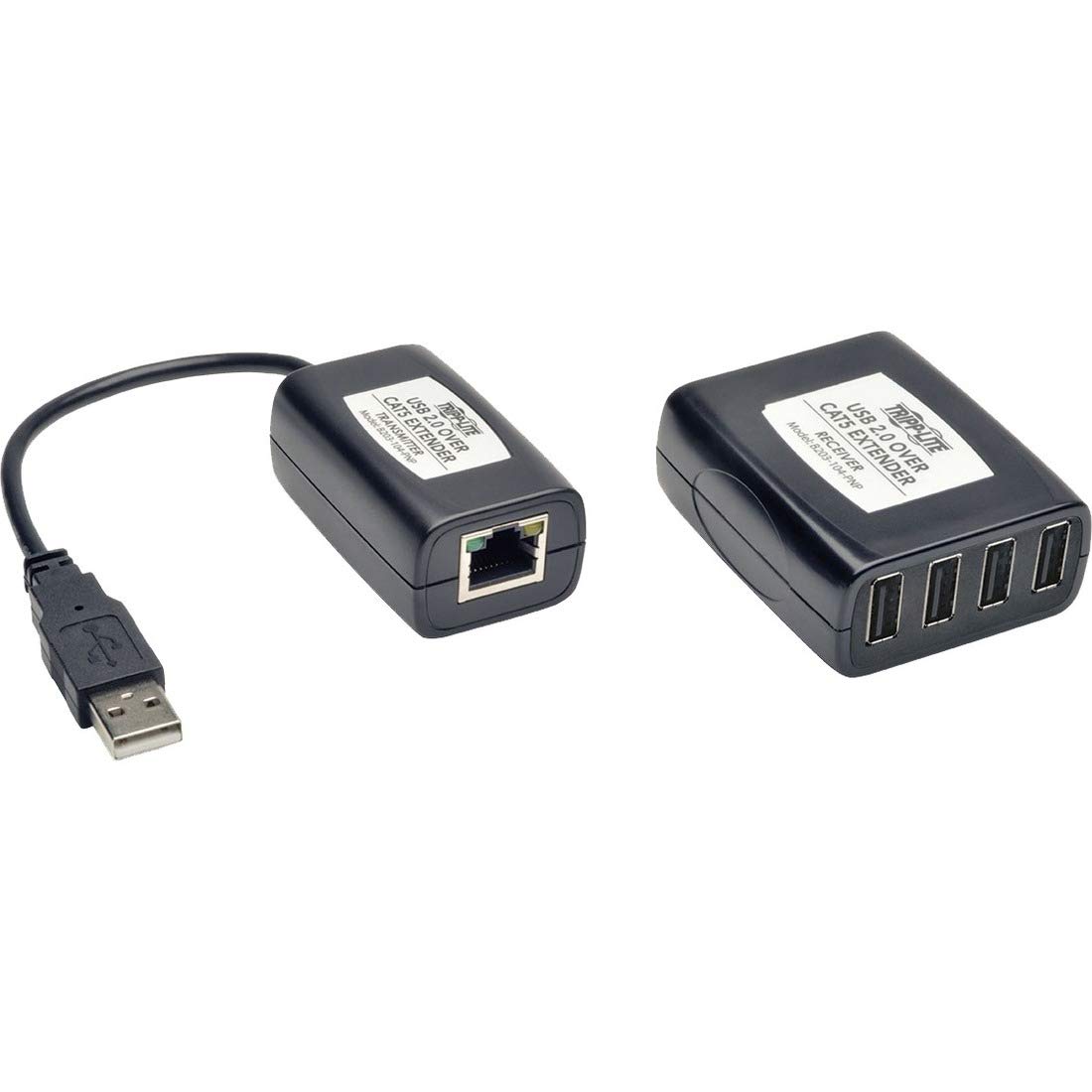Amazon.com: TRIPP LITE B203-104-PNP 4-Port USB 2.0 Over Cat5 Cat6