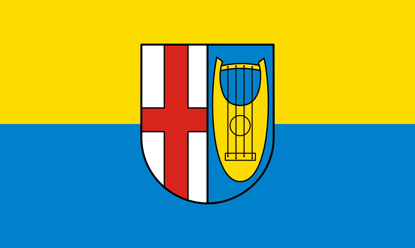 Drapeau Seitingen-Oberflacht grand tissu resistant haute finition heraldique