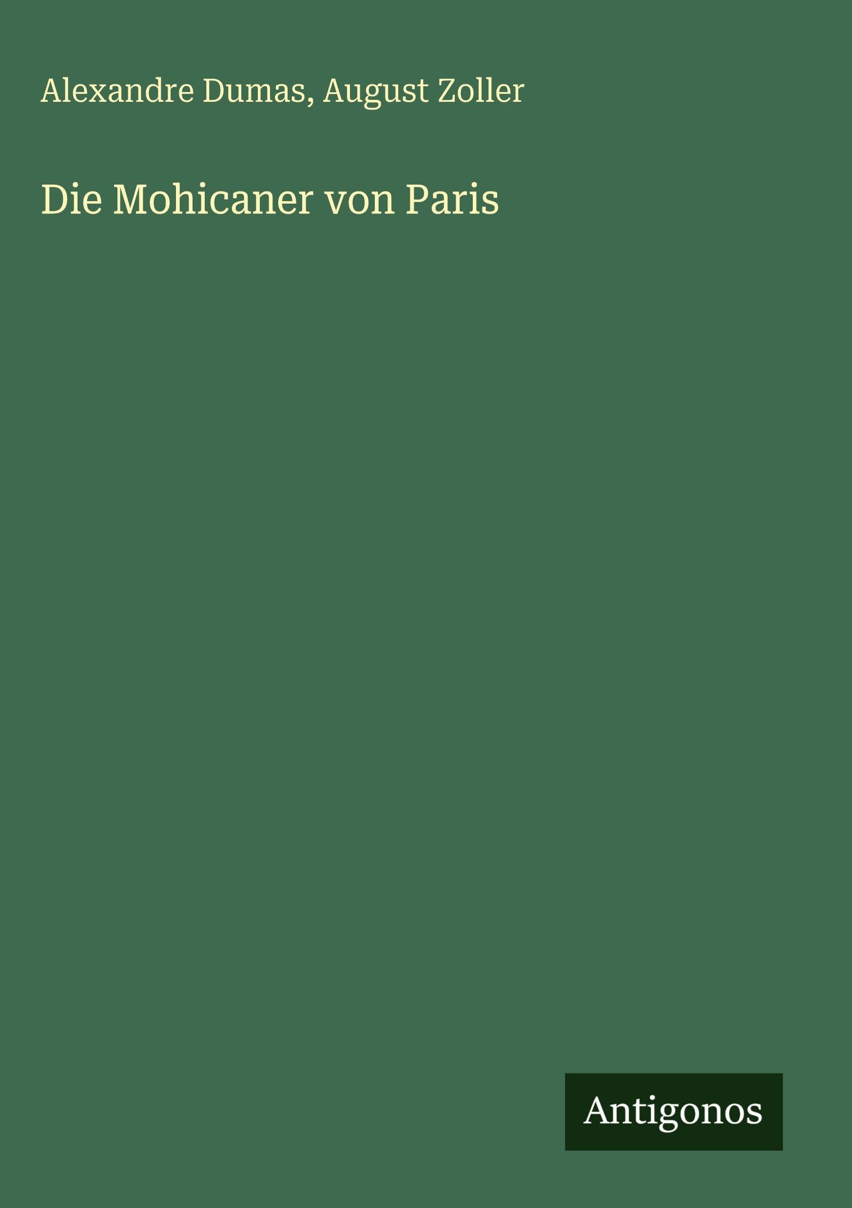 Die Mohicaner von Paris