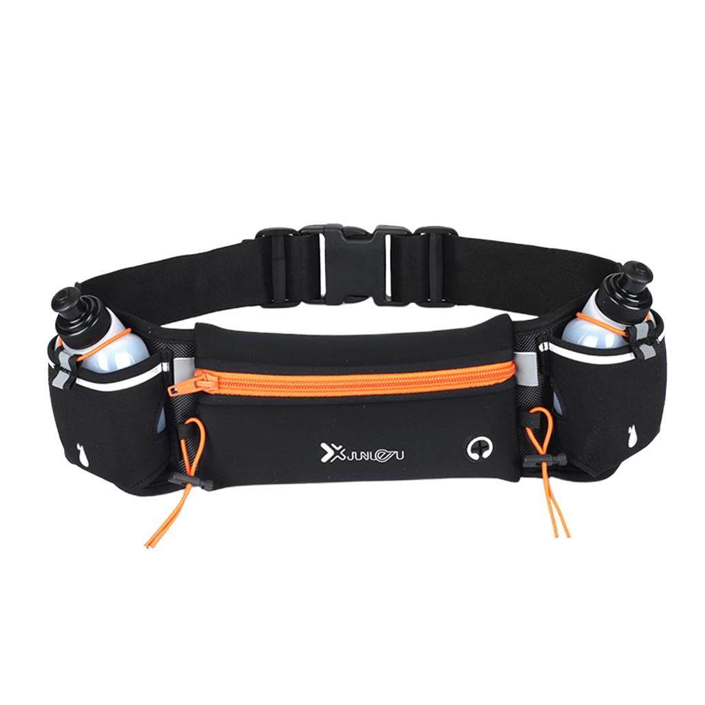 Multi-Functional Waterproof Running Jogging Belt Bum Waist Pouch Pack Orange-image-47