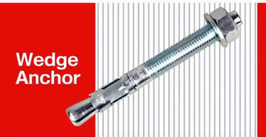 Buy ICFS 16X145mm Mechanical Anchor Bolt/Through Bolt/Wedge Anchor