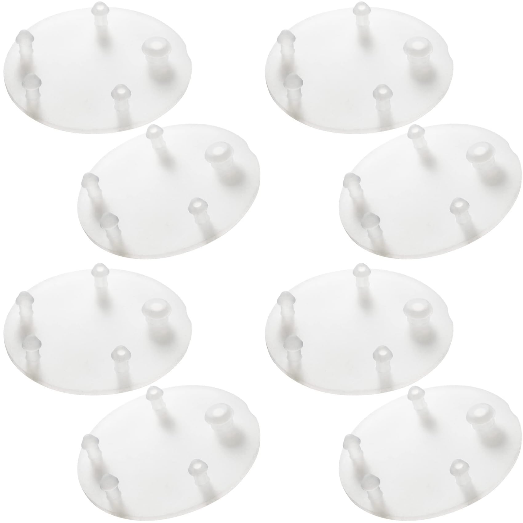 Jnchdghwa Replacement for Vormax Toilet Tank Silicone Flapper Seal Gasket 3Inch for 7381424-100.0070A (8 Pack)