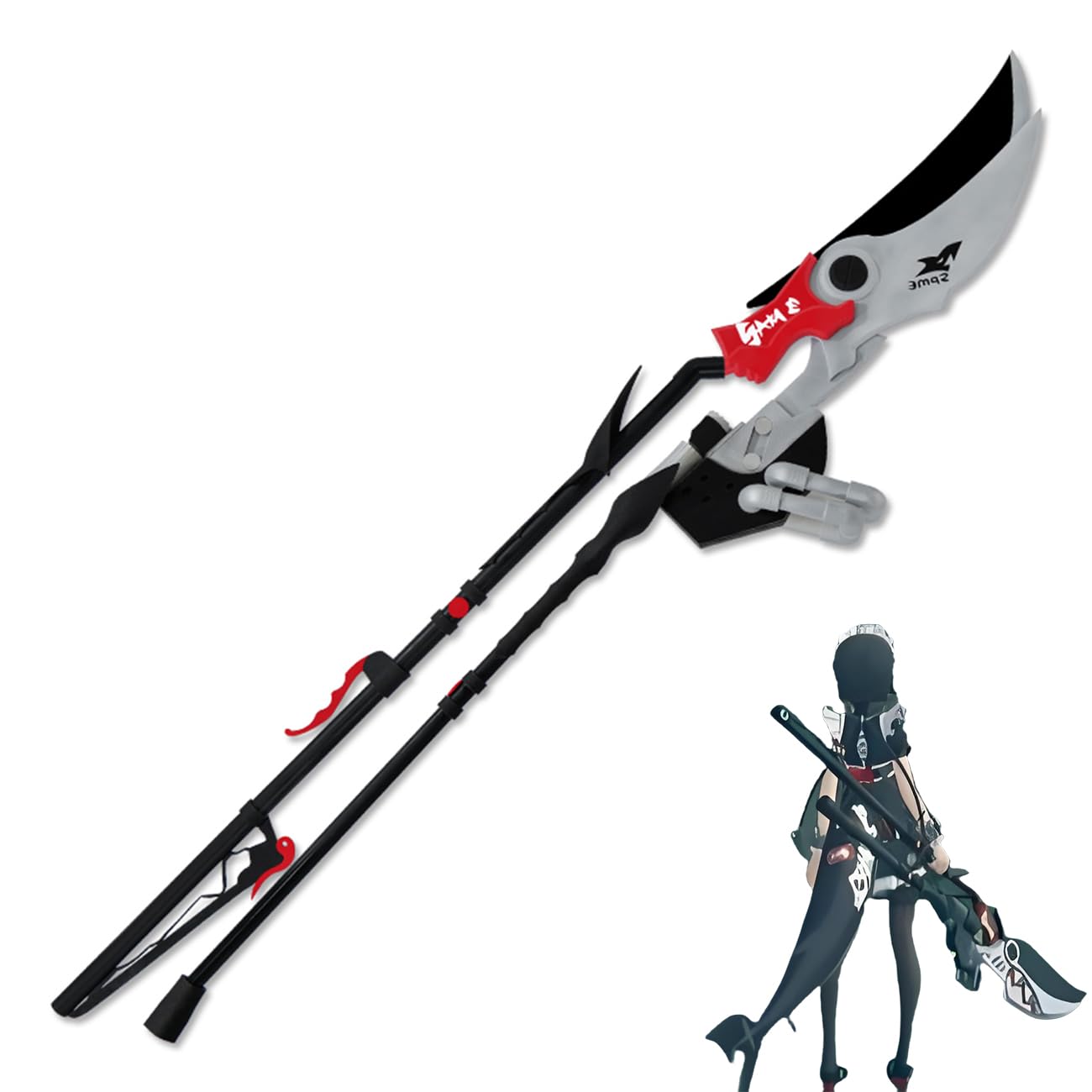 Amazon.co.jp: [HAOJEE]エレン・ジョー コスプレ武器 道具 ゼンレス 