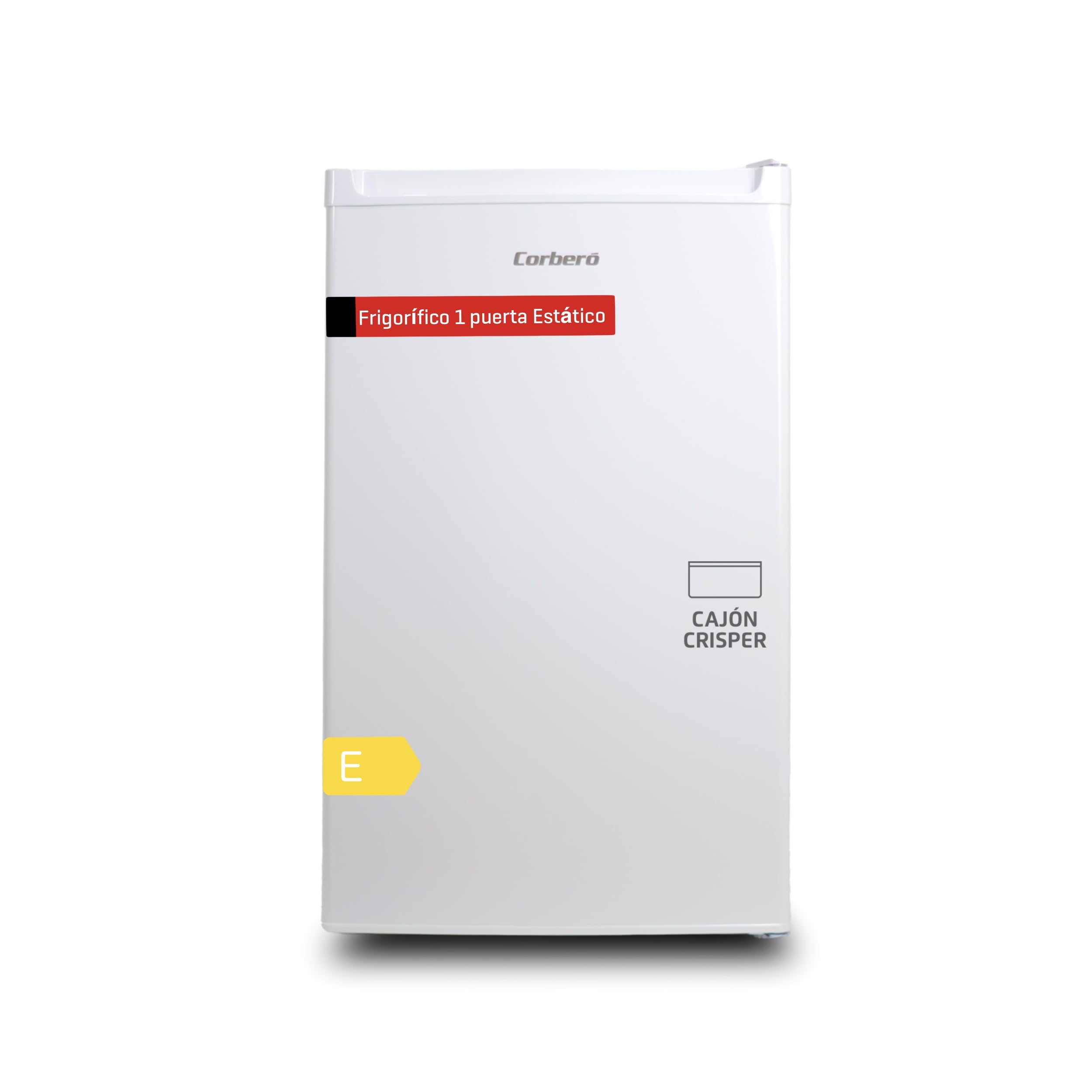 scaffetto frigorifero a porta singola 102l bianco Stainless Steel