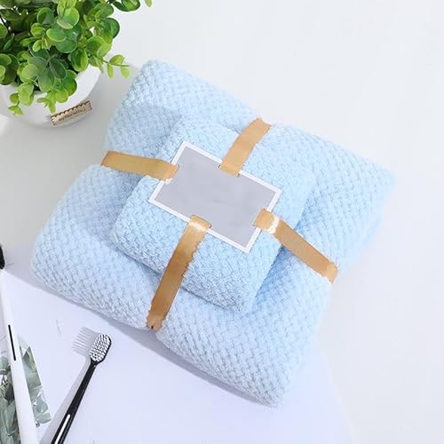 Juego De Toallas De Baño Grandes Para Mujer, Envolventes Corporales, Con Toallas De Mano, Ligeras, De Secado Rápido, Para Hotel, Camping, Terciopelo Coral, Color Azul Juego De Toallas De Baño Grandes Para Mujer, Envolventes Corporales, Con Toallas De Mano, Ligeras, De Secado Rápido, Para Hotel, Camping, Terciopelo Coral, Color Azul