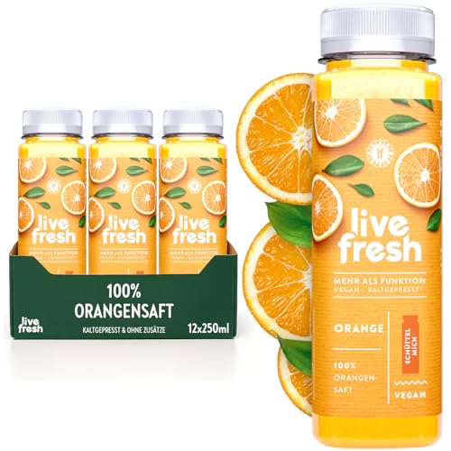 Livefresh Orangensaft 12 x 250ml bei Amazon ansehen