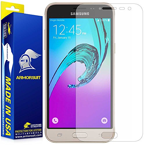 ArmorSuit MilitaryShield Anti-Glare Screen Protector for Samsung Galaxy Amp Prime/Galaxy J3 (2016)/Galaxy Sol - [Max Coverage] Anti-Bubble Matte Film