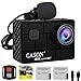 CASON CN10 4K 60fps HD 24MP Action Camera for Vlogging with EIS Anti Shake Touch Screen Action Camera with External Mic