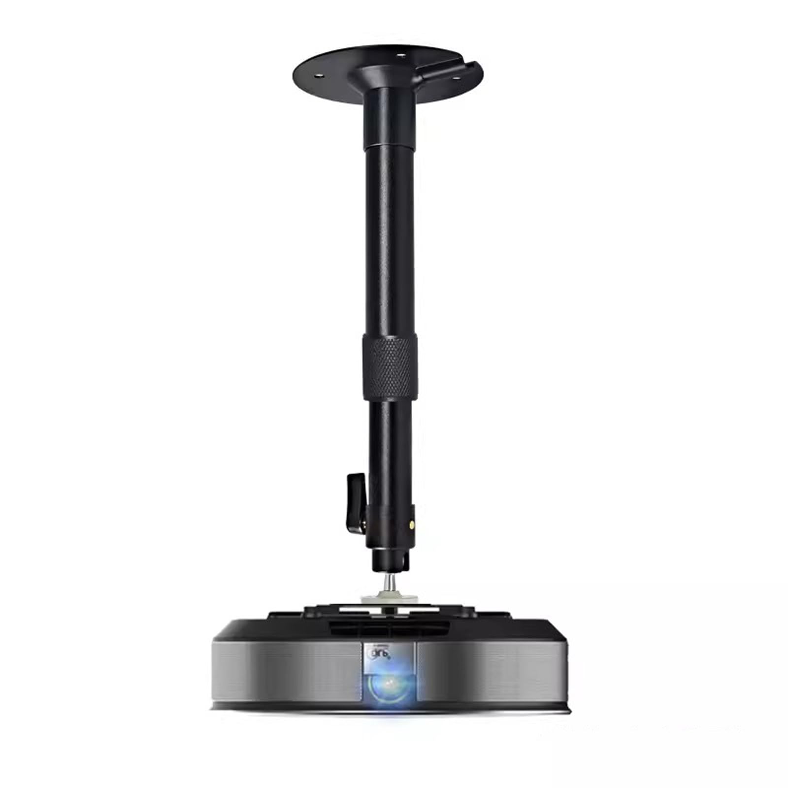 Supporto per Proiettore Staffa for proiettore Staffa for montaggio a parete Staffa for proiettore Staffa for sospensione telescopica universale Supporti per proiettori(Color:Nero,Size:37-60CM)