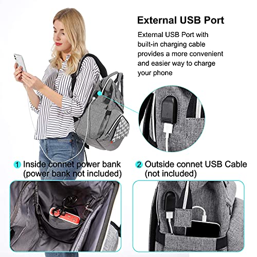 Lovevook Laptop Backpack For Women Work Backpack Purse, Teacher Doctor Nurse Bags, Business Laptop Bag Computer Bags, College Backpack Waterproof Anti-Theft Travel Back Pack Daypack, 15.6 Inch #TOP5