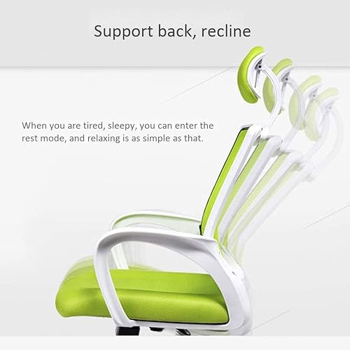 Miniatura 4 de Silla ergonómica de oficina con reposacabezas ajustable, silla de oficina de malla, silla de escritorio de oficina, silla de trabajo para
