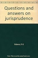 Questions and answers on jurisprudence B0000CL1P7 Book Cover