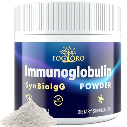 Fogoro Immunoglobulin Supplement with IgG, IgM, IGA | Low-Calorie...