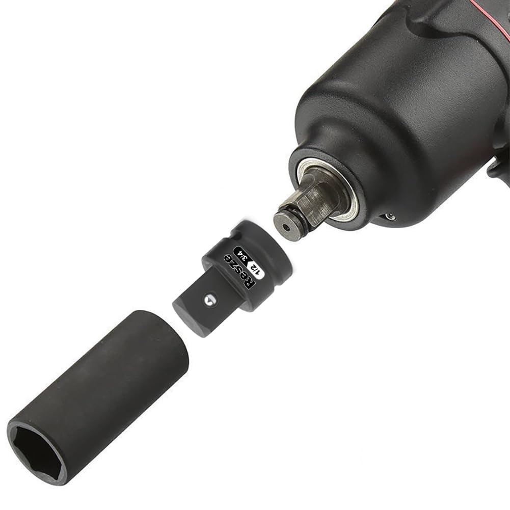 コンプレッサー　インパクト　ソケット　他 Amazon | Resze インパクトソケットアダプターとレデューサーセット、1