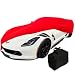 2014-2019 C7 Stingray, Z51, Z06, Grand Sport Corvette Ultraguard Stretch Satin Indoor Car Cover (Red)