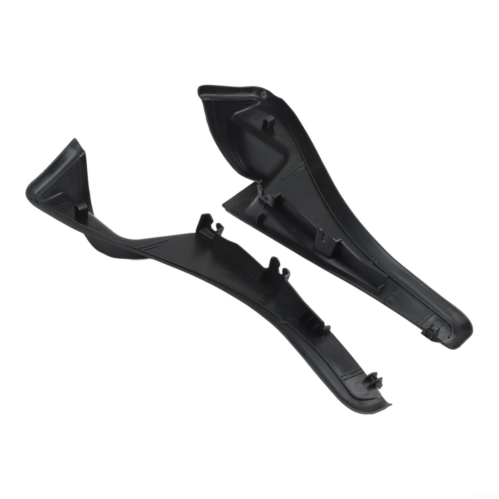 Copertura per parabrezza per Renault Master III IV, pannello deflettore d'aria in ABS, ricambio OEM 668119349R 668101824R, nero, confezione da 2