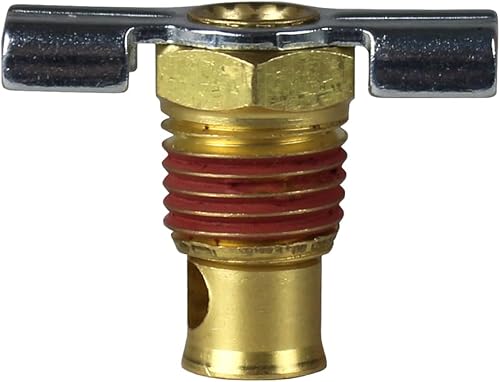 Miniatura 5 de Paquete de 2 válvulas de drenaje de compresor de aire de 14 de pulgada de drenaje de tanque NPT de 14"