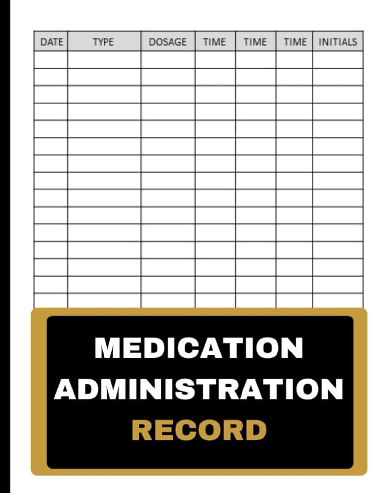 medication-administration-record-detailed-medication-tracking-log-120-page-si-zin-adamis-amazon-com-books for Free Printable Medication Administration Record Template Medication Administration Record: Detailed medication tracking log, 120 Page: SI ZIN, ADAMIS: Amazon.com: Books for Free Printable Medication Administration Record Template
